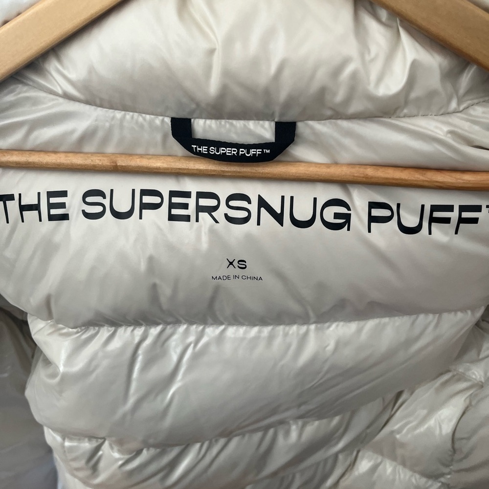 Aritzia Super Puff Jacket in Cream